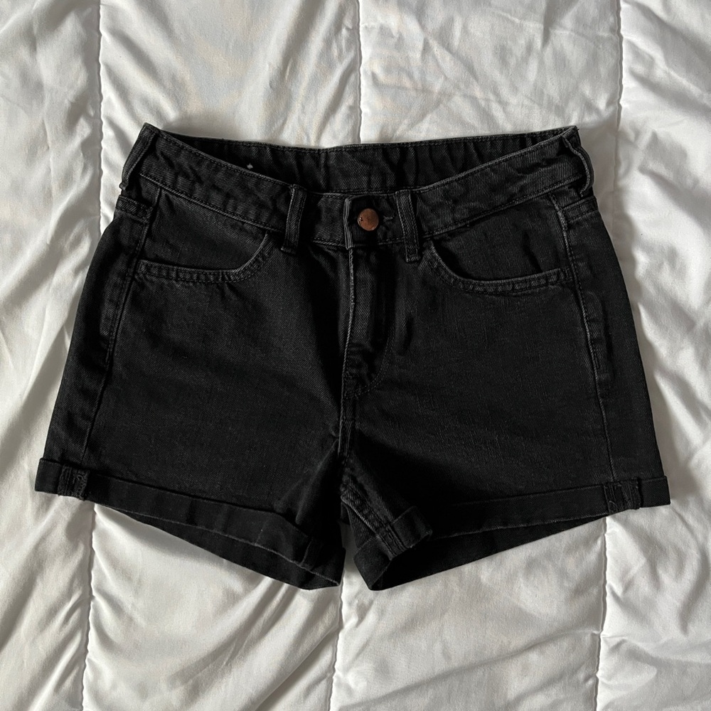 H&M Black Jean Shorts for Women